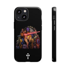 Load image into Gallery viewer, Exclusive TSEGGS by OMA Tough Phone Case — Dark Sith Helmet & Skulls Design