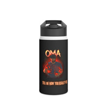 Load image into Gallery viewer, "How You Really Fee" Unique Stainless Steel Water Bottle with Custom Design - Perfect for Gifting, Sports, Travel, Outdoor Adventures, and Everyday Use