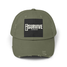 Load image into Gallery viewer, How To Survive Unisex Distressed Cap