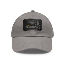 Load image into Gallery viewer, 'Stay The Course' Dad Hat with Leather Patch (Rectangle)