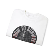 Load image into Gallery viewer, How to Survive Unisex Heavy Blend™ Crewneck Sweatshirt