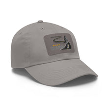 Load image into Gallery viewer, 'Stay The Course' Dad Hat with Leather Patch (Rectangle)