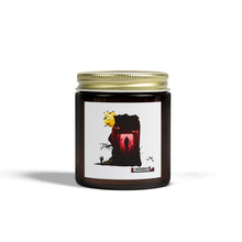 Load image into Gallery viewer, OMA Halloween Limited Merch Scented Coconut Apricot Candles (4oz, 9oz)