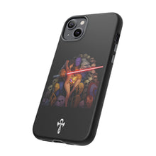 Load image into Gallery viewer, Exclusive TSEGGS by OMA Tough Phone Case — Dark Sith Helmet & Skulls Design