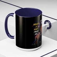 Load image into Gallery viewer, Whadda Ya Want From Me Accent Coffee Mug (11, 15oz)