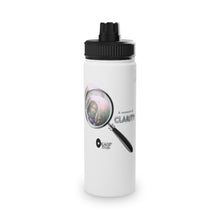 Load image into Gallery viewer, Clarity Stainless Steel Water Bottle, Sports Lid