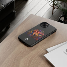 Load image into Gallery viewer, Exclusive TSEGGS by OMA Tough Phone Case — Dark Sith Helmet & Skulls Design