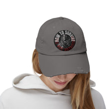 Load image into Gallery viewer, HTS Unisex Distressed Cap