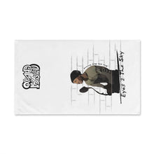 Load image into Gallery viewer, Eyes 2 the sky 2.0 Cool Urban Artist Hand Towel, Unique Gift for Music Lovers, Home Decor, Kitchen Towel, Perfect for Housewarming, Festival Accessory