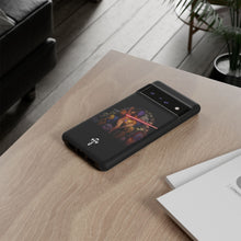 Load image into Gallery viewer, Exclusive TSEGGS by OMA Tough Phone Case — Dark Sith Helmet & Skulls Design