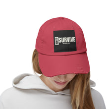 Load image into Gallery viewer, How To Survive Unisex Distressed Cap