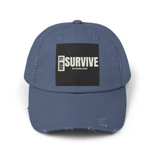 Load image into Gallery viewer, How To Survive Unisex Distressed Cap