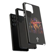 Load image into Gallery viewer, Exclusive TSEGGS by OMA Tough Phone Case — Dark Sith Helmet & Skulls Design