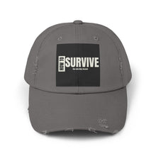 Load image into Gallery viewer, How To Survive Unisex Distressed Cap