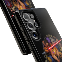 Load image into Gallery viewer, Exclusive TSEGGS by OMA Tough Phone Case — Dark Sith Helmet & Skulls Design
