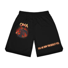 Load image into Gallery viewer, Cool/Limited 'How You Really Feel' Basketball Rib Shorts, Athleisure Wear, Casual Summer Shorts, Sportswear for Men, Gift for Athletes, Street Style Fashion