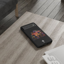 Load image into Gallery viewer, Exclusive TSEGGS by OMA Tough Phone Case — Dark Sith Helmet & Skulls Design