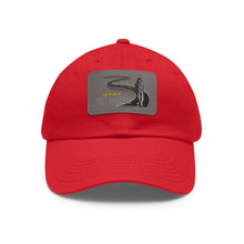 Load image into Gallery viewer, 'Stay The Course' Dad Hat with Leather Patch (Rectangle)