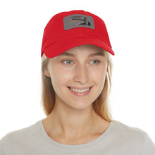 Load image into Gallery viewer, 'Stay The Course' Dad Hat with Leather Patch (Rectangle)