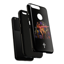 Load image into Gallery viewer, Exclusive TSEGGS by OMA Tough Phone Case — Dark Sith Helmet & Skulls Design