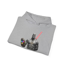 Load image into Gallery viewer, Me and My Girlfriend Exclusive Muscle Hoodie — Sci‑Fi Lightsaber Graphic Sweatshirt
