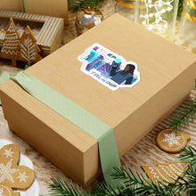 Load image into Gallery viewer, Futuristic "Keep Talking" Kiss-Cut Stickers for Tech Enthusiasts