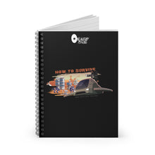 Load image into Gallery viewer, 'How To Survive' Survival Guide Spiral Notebook - How to Survive, Gift for Adventurers, Travel Journal, School Supplies, Creative Writing