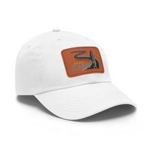 Load image into Gallery viewer, 'Stay The Course' Dad Hat with Leather Patch (Rectangle)
