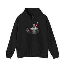 Load image into Gallery viewer, Me and My Girlfriend Exclusive Muscle Hoodie — Sci‑Fi Lightsaber Graphic Sweatshirt