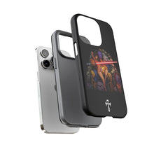 Load image into Gallery viewer, Exclusive TSEGGS by OMA Tough Phone Case — Dark Sith Helmet & Skulls Design