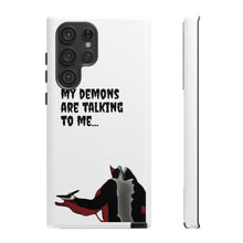 Load image into Gallery viewer, Talking To My Demons Tough Mobile Phone Cases