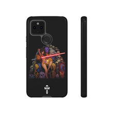 Load image into Gallery viewer, Exclusive TSEGGS by OMA Tough Phone Case — Dark Sith Helmet & Skulls Design