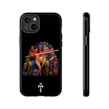 Load image into Gallery viewer, Exclusive TSEGGS by OMA Tough Phone Case — Dark Sith Helmet & Skulls Design