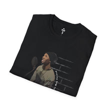Load image into Gallery viewer, Eyes 2 the Sky 2.0 Black Unisex Softstyle T-Shirt - Perfect for Concerts, Streetwear, Hip-Hop Lovers, Casual Outings, Gift Ideas
