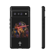 Load image into Gallery viewer, Exclusive TSEGGS by OMA Tough Phone Case — Dark Sith Helmet & Skulls Design