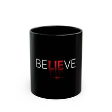 Load image into Gallery viewer, "Believe" Exclusive Mug – Black 11oz/15oz by OMA