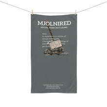 Load image into Gallery viewer, Mjolnired Definition Hand Towel – Minimalist Nordic Kitchen & Bath Towel