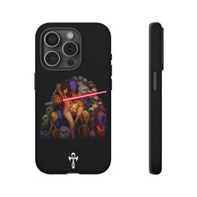 Load image into Gallery viewer, Exclusive TSEGGS by OMA Tough Phone Case — Dark Sith Helmet & Skulls Design