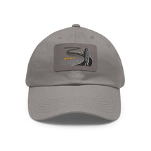 Load image into Gallery viewer, 'Stay The Course' Dad Hat with Leather Patch (Rectangle)