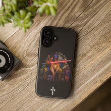 Load image into Gallery viewer, Exclusive TSEGGS by OMA Tough Phone Case — Dark Sith Helmet & Skulls Design