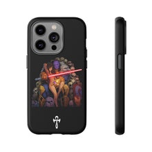 Load image into Gallery viewer, Exclusive TSEGGS by OMA Tough Phone Case — Dark Sith Helmet & Skulls Design