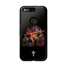 Load image into Gallery viewer, Exclusive TSEGGS by OMA Tough Phone Case — Dark Sith Helmet & Skulls Design