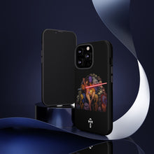 Load image into Gallery viewer, Exclusive TSEGGS by OMA Tough Phone Case — Dark Sith Helmet & Skulls Design