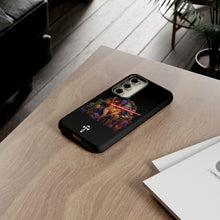 Load image into Gallery viewer, Exclusive TSEGGS by OMA Tough Phone Case — Dark Sith Helmet & Skulls Design