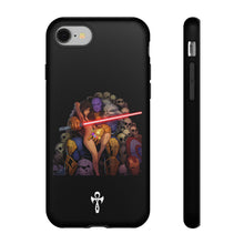 Load image into Gallery viewer, Exclusive TSEGGS by OMA Tough Phone Case — Dark Sith Helmet & Skulls Design