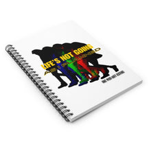Load image into Gallery viewer, LNGAIP Spiral Notebook - Ruled Line