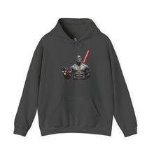 Load image into Gallery viewer, Me and My Girlfriend Exclusive Muscle Hoodie — Sci‑Fi Lightsaber Graphic Sweatshirt
