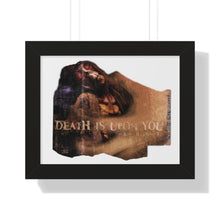 Load image into Gallery viewer, Death is Upon You Framed Horizontal Poster