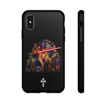 Load image into Gallery viewer, Exclusive TSEGGS by OMA Tough Phone Case — Dark Sith Helmet & Skulls Design