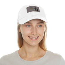 Load image into Gallery viewer, 'Stay The Course' Dad Hat with Leather Patch (Rectangle)